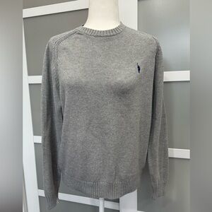 J. Crew Classic Gray Crewneck Sweater